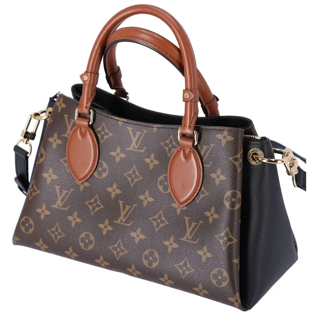 Louis Vuitton Vendome BB Monogram Handbag M46507 Noir Black Brown Satchel - Picture 3 of 10